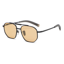 Load image into Gallery viewer, Sunglasses sun Shades Pure Titanium Polarized Fashion Large Rim Square Frame with Myopic Option UV Protection unisex