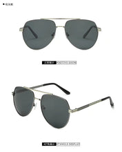 Load image into Gallery viewer, Sunglasses sun Shades Two Tone Double Beam Polarized Driver Pilot for Fishing unisex