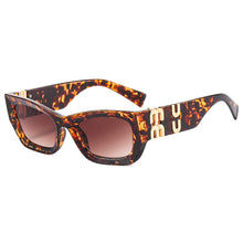 Lade das Bild in den Galerie-Viewer, Sunglasses sun Shades Fashion Wide Leg UV Protection Personality Small Frame Women's High End Sense unisex