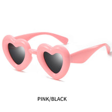 Lade das Bild in den Galerie-Viewer, Sunglasses sun Shades Love Bread Dazzling Color Jelly unisex