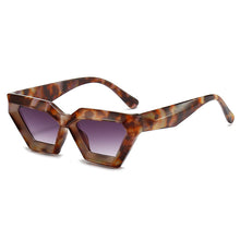 Load image into Gallery viewer, Sunglasses sun Shades Thick Frame Polygonal Personality Fashion Diamond Protection unisex
