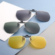Lade das Bild in den Galerie-Viewer, Sunglasses sun Shades Can Be Turned up Clip Frameless Light Polygon Men's and Women's unisex