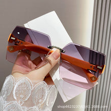 Lade das Bild in den Galerie-Viewer, Sunglasses sun Shades Fashionable All Match Frameless Trimming Craft Trend Street Snap Driving unisex