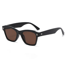 Load image into Gallery viewer, Sunglasses sun Shades Square Retro Brown Advanced Sense Model UV Protection unisex