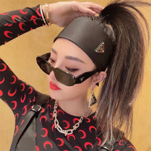 Lade das Bild in den Galerie-Viewer, Sunglasses sun Shades Female Irregular with Personality Plate unisex