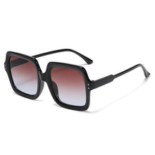 Lade das Bild in den Galerie-Viewer, Sunglasses sun Shades Fashion Vintage with Large Rims for a Slim Look Plain Face shade Trendy Unique Marine Clip unisex