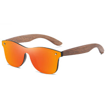 Lade das Bild in den Galerie-Viewer, Sunglasses sun Shades Wooden Wooden Leg Men's and Women's Color Film UV Proof unisex