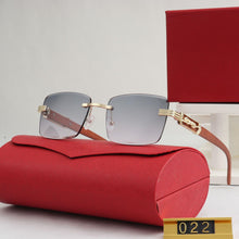 Load image into Gallery viewer, Sunglasses sun Shades Ka Jia Frameless Trimming Classic Small Long Frame Style Fashion unisex