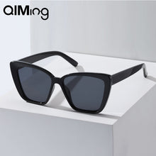 Load image into Gallery viewer, Sunglasses sun Shades Large Frame Cat Eye Premium Black Full Frame unisex