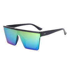 Lade das Bild in den Galerie-Viewer, Sunglasses sun Shades Large Frame Integrated Trendy Fashion Box shade Colorful Color unisex