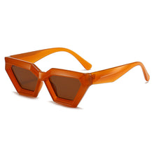 Load image into Gallery viewer, Sunglasses sun Shades Thick Frame Polygonal Personality Fashion Diamond Protection unisex