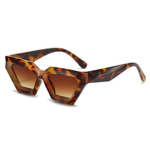 Load image into Gallery viewer, Sunglasses sun Shades Thick Frame Polygonal Personality Fashion Diamond Protection unisex
