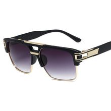 Lade das Bild in den Galerie-Viewer, Sunglasses sun Shades Fashion Hinge Outdoor Plain Men and Women Frame Box Retro Fashion unisex