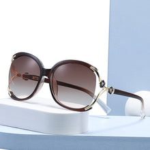 Load image into Gallery viewer, Sunglasses sun Shades Polarized Women's round Face UV Proof Fashion Stylish Large Frame Slimming unisex