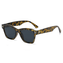 Load image into Gallery viewer, Sunglasses sun Shades Square Retro Brown Advanced Sense Model UV Protection unisex