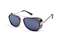 Lade das Bild in den Galerie-Viewer, Sunglasses sun Shades Windshield Men's and Women's Double Beam Retro Personalized unisex