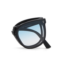 Lade das Bild in den Galerie-Viewer, Sunglasses sun Shades Folding Large Frame Show Face Small screen UV Protection unisex