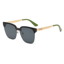 Lade das Bild in den Galerie-Viewer, Sunglasses sun Shades Polarized Fashion Retro Semi Rimless UV Protection Driving unisex