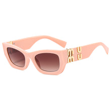 Lade das Bild in den Galerie-Viewer, Sunglasses sun Shades Fashion Wide Leg UV Protection Personality Small Frame Women's High End Sense unisex