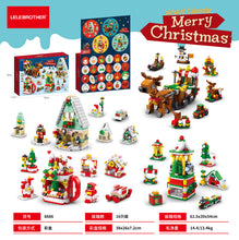 Load image into Gallery viewer, Xmas ornaments Christmas Creative Decorations Tree Building Blocks Music Box Music Box Toy Decoration Xmas gift