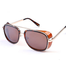 Lade das Bild in den Galerie-Viewer, Sunglasses sun Shades Windshield Men's and Women's Double Beam Retro Personalized unisex