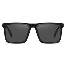 Lade das Bild in den Galerie-Viewer, Sunglasses sun Shades Retro Square Frame UV Proof Anti Glare Large Frame Polarized unisex