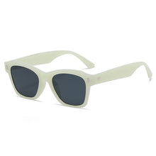 Load image into Gallery viewer, Sunglasses sun Shades Square Retro Brown Advanced Sense Model UV Protection unisex