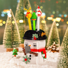 Load image into Gallery viewer, Xmas ornaments Christmas Creative Decorations Tree Building Blocks Music Box Music Box Toy Decoration Xmas gift