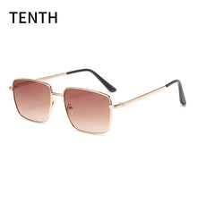 Lade das Bild in den Galerie-Viewer, Sunglasses sun Shades Fashion Square Men's Metal Quality unisex