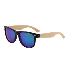 Load image into Gallery viewer, Sunglasses sun Shades Fashion Classic Metal Rice Nail Bamboo Wood unisex