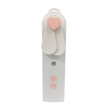 Lade das Bild in den Galerie-Viewer, Portable 2 In 1 Mini Fan Humidifier USB Rechargeable Handheld Fan Water Spray Mist Fan Face Steamer