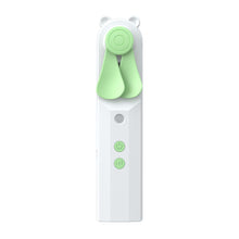 Lade das Bild in den Galerie-Viewer, Portable 2 In 1 Mini Fan Humidifier USB Rechargeable Handheld Fan Water Spray Mist Fan Face Steamer