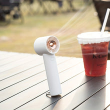 Load image into Gallery viewer, Portable Fan Mini Handheld Fan Unique Design Portable Personal Hand Fan USB Rechargeable with Powerf