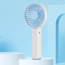 Lade das Bild in den Galerie-Viewer, Portable Fans Handheld USB Rechargeable Fan Mini Desktop Air Cooler Outdoor Fan Cooling Travel Hand