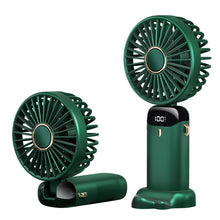 Load image into Gallery viewer, Portable Hand Fan Mini USB Rechargeable Fans USB Rechargeable Summer Desk Handheld Air Conditioner C
