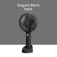 Load image into Gallery viewer, Portable Hand Fan Mini USB Rechargeable Fans USB Rechargeable Summer Desk Handheld Air Conditioner C