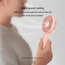 Load image into Gallery viewer, Portable Hand Fan Mini USB Rechargeable Fans USB Rechargeable Summer Desk Handheld Air Conditioner C