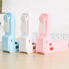 Load image into Gallery viewer, Portable Hand Fan USB Rechargeable Foldable Handheld Mini Fan Cooler 3 Speed Adjustable Cooling Fan