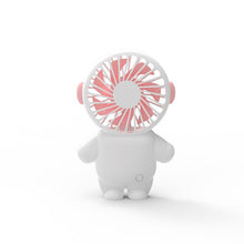 Load image into Gallery viewer, Portable Handheld Fan Cartoon Charging Model Large Wind Dormitory Student Office Worker Selling Like