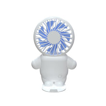 Load image into Gallery viewer, Portable Handheld Fan Cartoon Charging Model Large Wind Dormitory Student Office Worker Selling Like