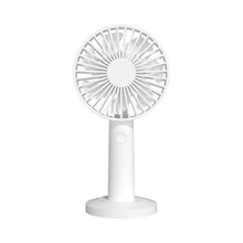 Load image into Gallery viewer, Portable Handheld Fan USB Rechargeable Battery Adjustable Three-block Wind Speed Cooling Cooling Des