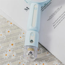 Load image into Gallery viewer, Portable Mini Fan Humidifier USB Rechargeable Handheld Fan Water Spray Mist Fan Face Steamer Air Con