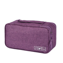 Lade das Bild in den Galerie-Viewer, Portable Underwear Bra Storage Bag Waterproof Travel Organizers Multi-Layer Toiletry Packing Cube Multifunctional Storage Bag