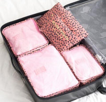 Load image into Gallery viewer, 6PCS/Set High Quality Oxford Cloth Travel Mesh Cosmetic Bag Luggage Organizer Packing Cube Organiser Travel Bags