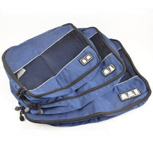 Load image into Gallery viewer, 3Pcs/set High Quality Travel Luggage Organize Storage Bags For Shirts Clothes Underwear Breathable Mesh Packing Cube Set