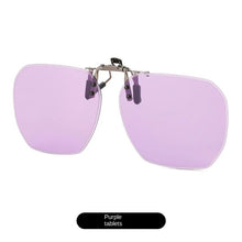 Load image into Gallery viewer, Sunglasses sun Shades Polarized Clip Fashion Trend Street Snap Driving Night Vision Siamese unisex