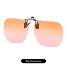 Load image into Gallery viewer, Sunglasses sun Shades Polarized Clip Fashion Trend Street Snap Driving Night Vision Siamese unisex