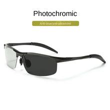 Lade das Bild in den Galerie-Viewer, Sunglasses sun Shades Color Changing Polarized Sports for Riding Male Fashion Trend UV Protection unisex