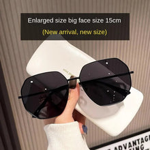 Lade das Bild in den Galerie-Viewer, Sunglasses sun Shades Fashion Polygon Metal Men and Women plus Sized Blue Street Shooting Travel unisex