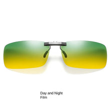 Lade das Bild in den Galerie-Viewer, Sunglasses sun Shades Ultralight Aluminum Magnesium Reflective Lenses Myopic Clip Men and Women Drivers Night Vision unisex